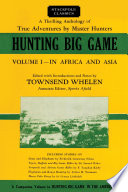 Hunting Big Game Book