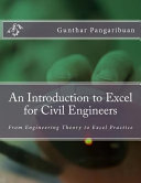 An Introduction to Excel for Civil Engineers Book