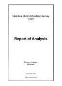 Namibia Child Activities Survey, 1999
