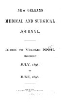 The New Orleans Medical and Surgical Journal