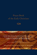 Prayer Book of the Early Christians Book