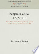 Benjamin Chew  1722 1810