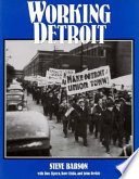 Working Detroit PDF Book By Steve Babson