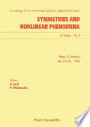Symmetries And Nonlinear Phenomena   Proceedings Of The International School On Applied Mathematics Book