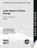 Jobs Impact of Green Energy Book