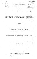 Annual Reports of the Officers of State of the State of Indiana