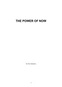 The Power of Now: by Eckhart Tolle | Summary & Analysis