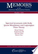 Spectral Invariants With Bulk Quasi Morphisms And Lagrangian Floer Theory