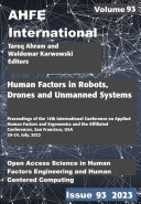 Human Factors in Robots, Drones and Unmanned Systems