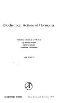 Biochemical Actions of Hormones