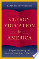 Clergy Education in America Book