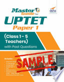  Free Sample  Master Guide for UPTET Paper 1  Class 1   5 teachers  with Past Questions