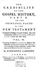 The Credibility of the Gospel History