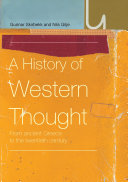 A History of Western Thought Pdf/ePub eBook