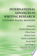 International Advances in Writing Research Book