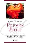 A Companion to Victorian Poetry