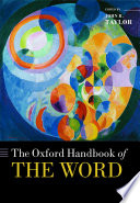 The Oxford Handbook Of The Word
