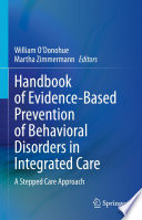 Handbook of Evidence Based Prevention of Behavioral Disorders in Integrated Care Book