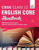 CBSE Class 12 English Core Handbook - MINDMAPS, Solved Papers, Objective Question Bank & Practice Papers
