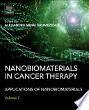 Nanobiomaterials in Cancer Therapy Book