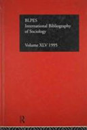International Bibliography of Sociology 1995