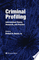 Criminal Profiling Book