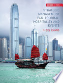 Strategic Management for Tourism  Hospitality and Events Book