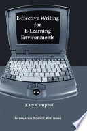 E-ffective Writing for E-learning Environments