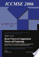 Recent Progress in Computational Sciences and Engineering  2 vols  Book