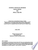 National Toxicology Program Annual Report for Fiscal Year    