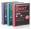 GMAT Official Guide 2018 Bundle  Books   Online