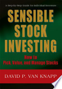 SENSIBLE STOCK INVESTING