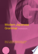 Modern Japanese Grammar Workbook Book PDF
