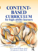 Content-Based Curriculum for High-Ability Learners [Pdf/ePub] eBook