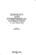 Ethnicity and Interpersonal Interaction