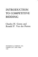 Introduction to Competitive Bidding