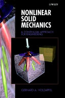 Nonlinear Solid Mechanics Book