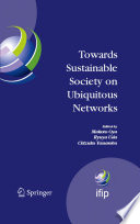 Towards Sustainable Society On Ubiquitous Networks