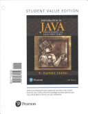 Introduction to Java Programming and Data Structures  Comprehensive Version  Student Value Edition Plus MyProgrammingLab with Pearson EText   Access Card Package