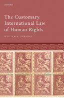 Read Pdf The Customary International Law of Human Rights