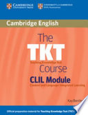 The TKT Course CLIL Module Book