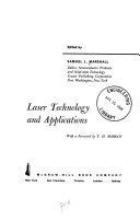 Laser Technology and Applications