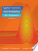 Applied Statistics and Probability for Engineers Book PDF