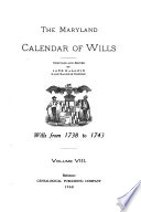 Wills from 1738 to 1743