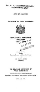 Directory of Delaware Schools