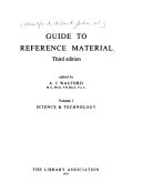 Guide To Reference Material Science And Technology