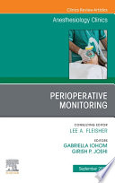 Perioperative Monitoring  An Issue of Anesthesiology Clinics  E Book Book