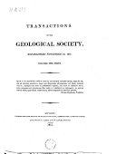Transactions of the Geological Society of London: S.2: Vol. 1-5