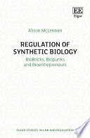 Regulation of Synthetic Biology
