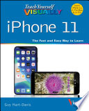 Teach Yourself VISUALLY iPhone 11  11Pro  and 11 Pro Max Book PDF